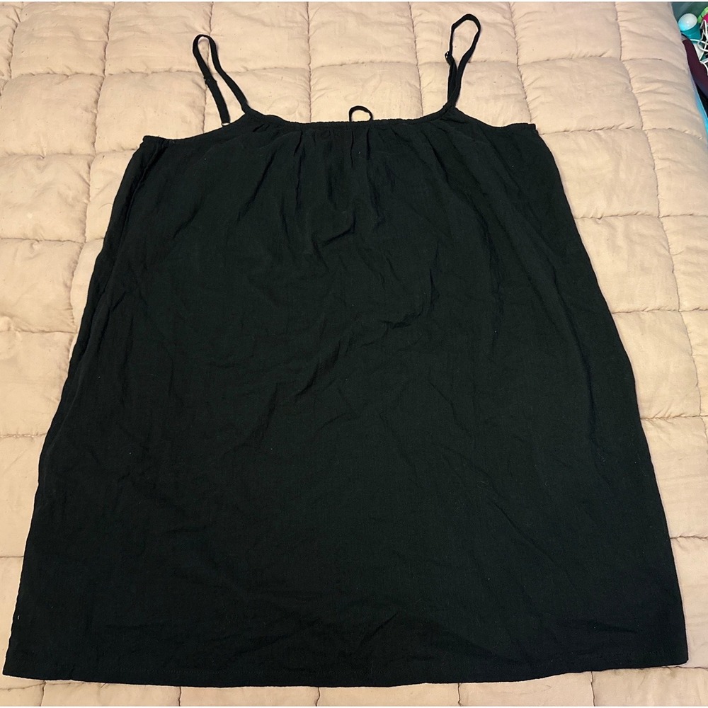 NEW Shade & Shore‎ Women Black Swim Cover Up Dress, Size S